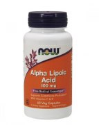 Заказать NOW Alpha Lipoic Acid 100 мг 60 вег капс N