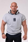 Заказать Nebbia Футболка Мужская Reg top with hoodie 175 (Light grey)