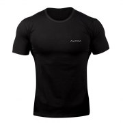 Заказать Bodybuilding Футболка Стреч ALPHA (Черный)