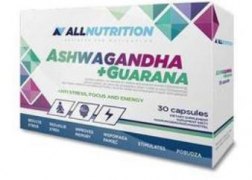 Заказать AllNutrition Ashwaganda+Guarana 30 капс