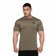 Заказать Better Bodies Футболка Essex stripe tee (Темно-зеленая)