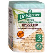 Заказать Dr.Korner Хлебцы 100 гр (Злаковый Коктейль Из Бурого Риса)