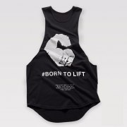 Заказать Bodybuilding Майка Born to Lift (Черный)