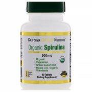 Заказать California Gold Nutrition Spirulina 500 мг 60 таб