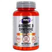 Заказать NOW Arginine&Ornithine 100 капс N