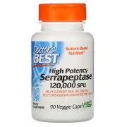 Заказать Doctor's Best Serrapeptase 120000 SPU 90 капс