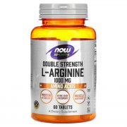 Заказать NOW Sports Double Strength L-Arginine 1000 мг 60 таб N