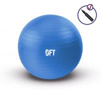 Заказать Original Fittools FT-GBPRO-75BS Гимнастический мяч 75см синий с насосом