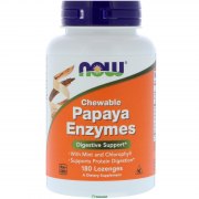 Заказать NOW Papaya Enzyme Chewable 180 таб N