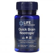 Заказать Life Extension Quick Brain Nootropic 30 вег капс N