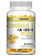 Заказать aTech Nutrition Omega 35%+A+D3+E 1350 мг 90 капс N