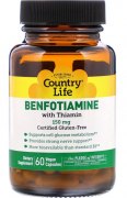 Заказать Country Life Benfotiamine 60 вег капс